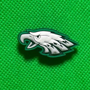 🌼 (5/$10 or 10/$15) NEW “NFL” Croc Charm Collection Philadelphia Eagles Football